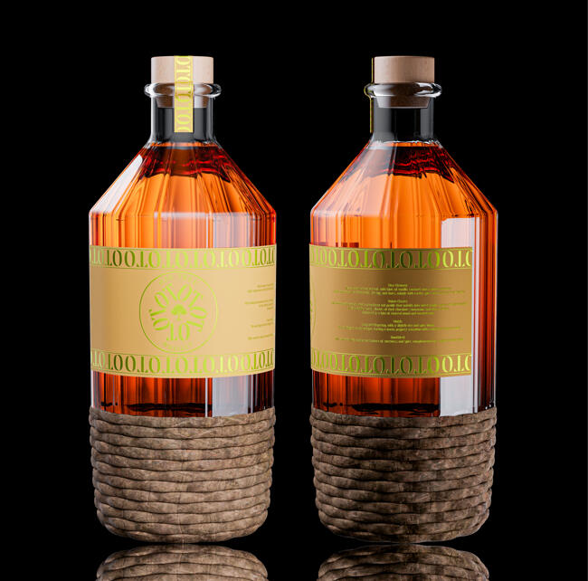 Oak Tree Whiskey 3D Visualization