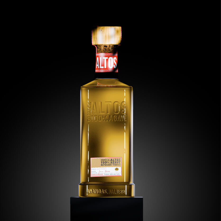 Olmeca Agave Tequila 3D Visualization